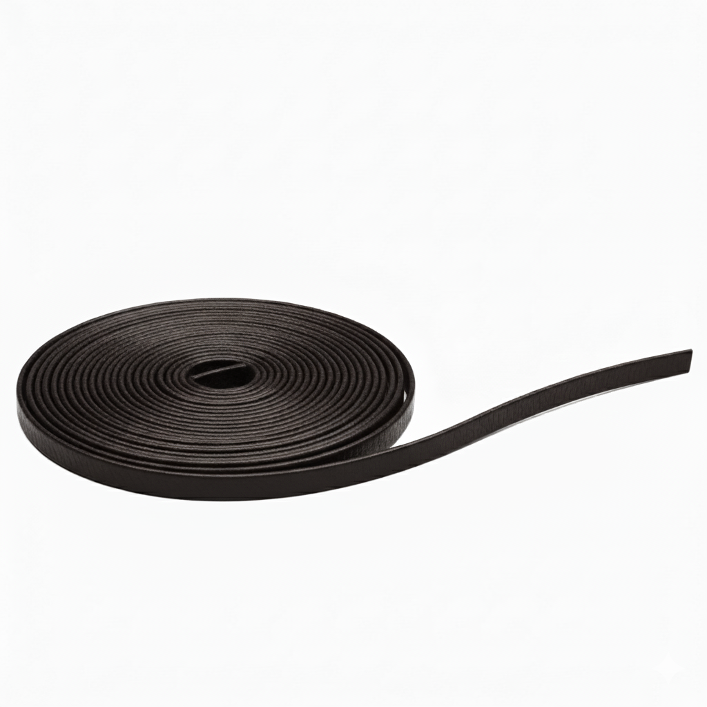 Skindbnd foldet 1mm tyk