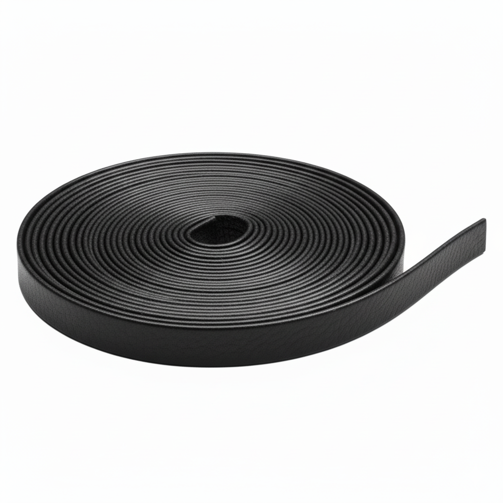 Skindbnd foldet 1mm tyk