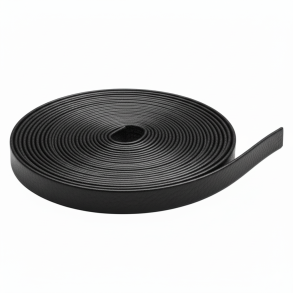 Skindbånd flad foldet lammenappa - 1mm tyk