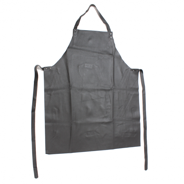 Apron in leather - Handmade by Leather House Dark brown