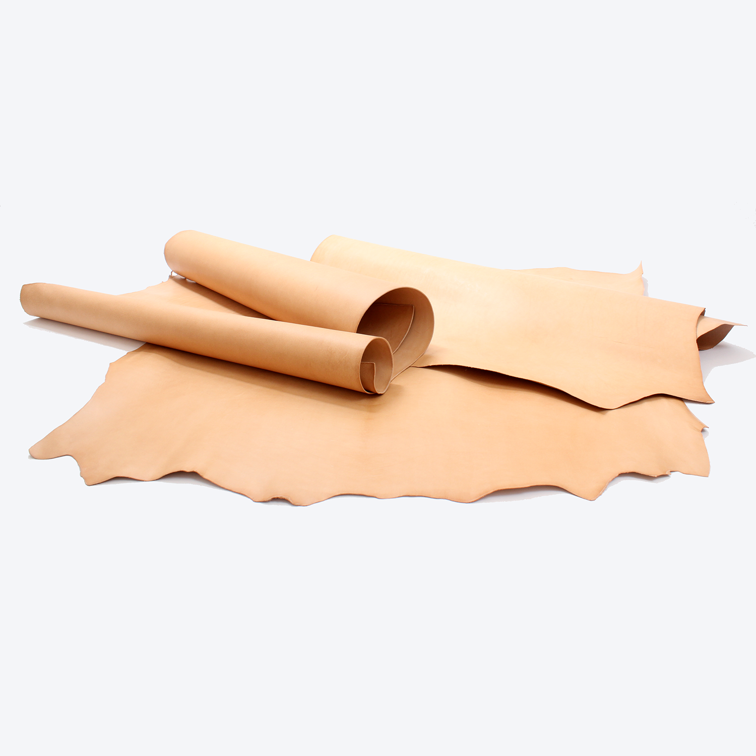 Collet double en cuir - tannage vgtal - Italie