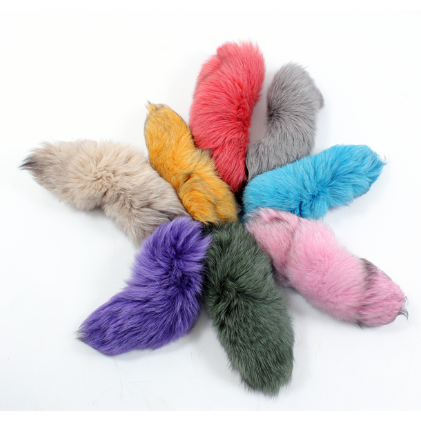 Queue de renard Blue Fox Feu rouge
