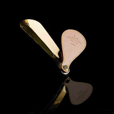 Shoe horn brass 19,5cm - Saphir medaille d'or 