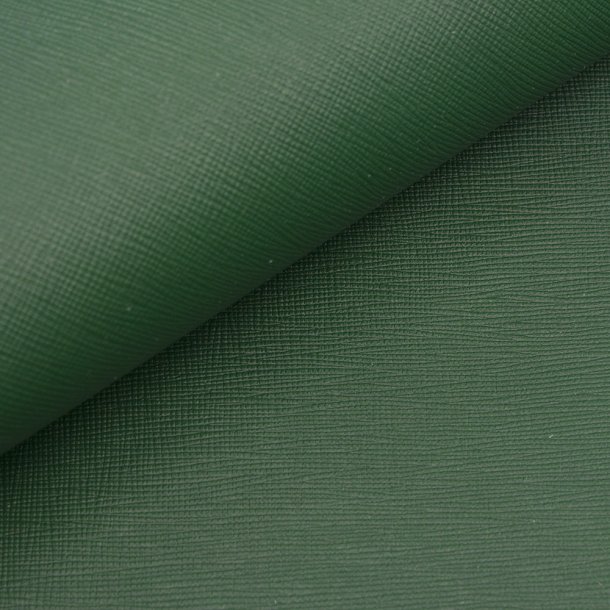 Ch&egrave;vre aniline Saffiano grain 0,9-1,0mm ca 4-4,5 sqf Emeraude