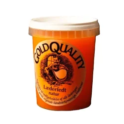 Lderfedt med bivoks - Gold quality