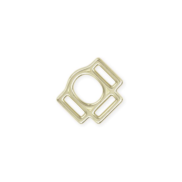 Licou carre avec 3 ct laitonns