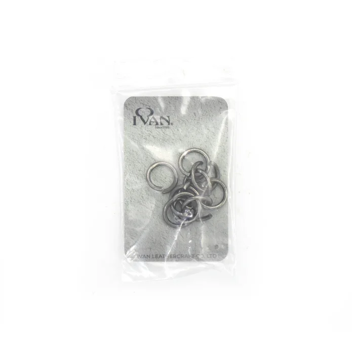 Kraftiga nyckelringar / splitringar, 10-pack