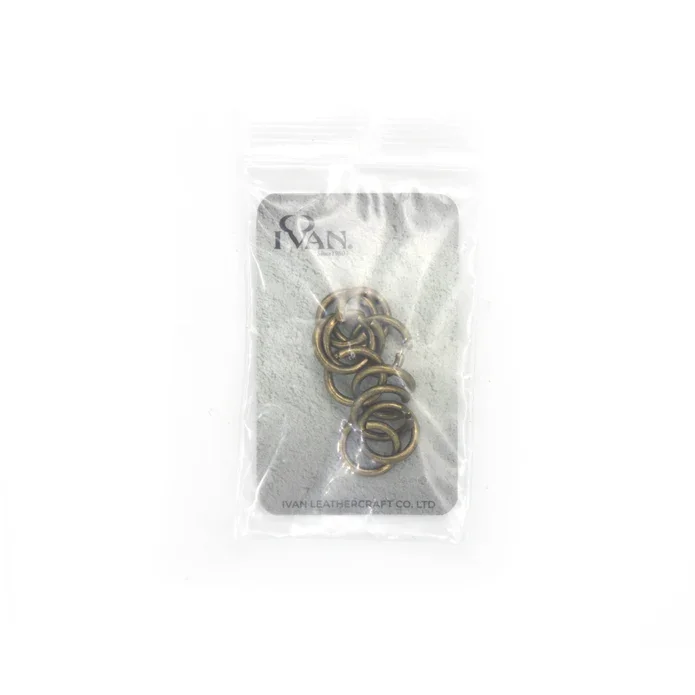 Kraftiga nyckelringar / splitringar, 10-pack