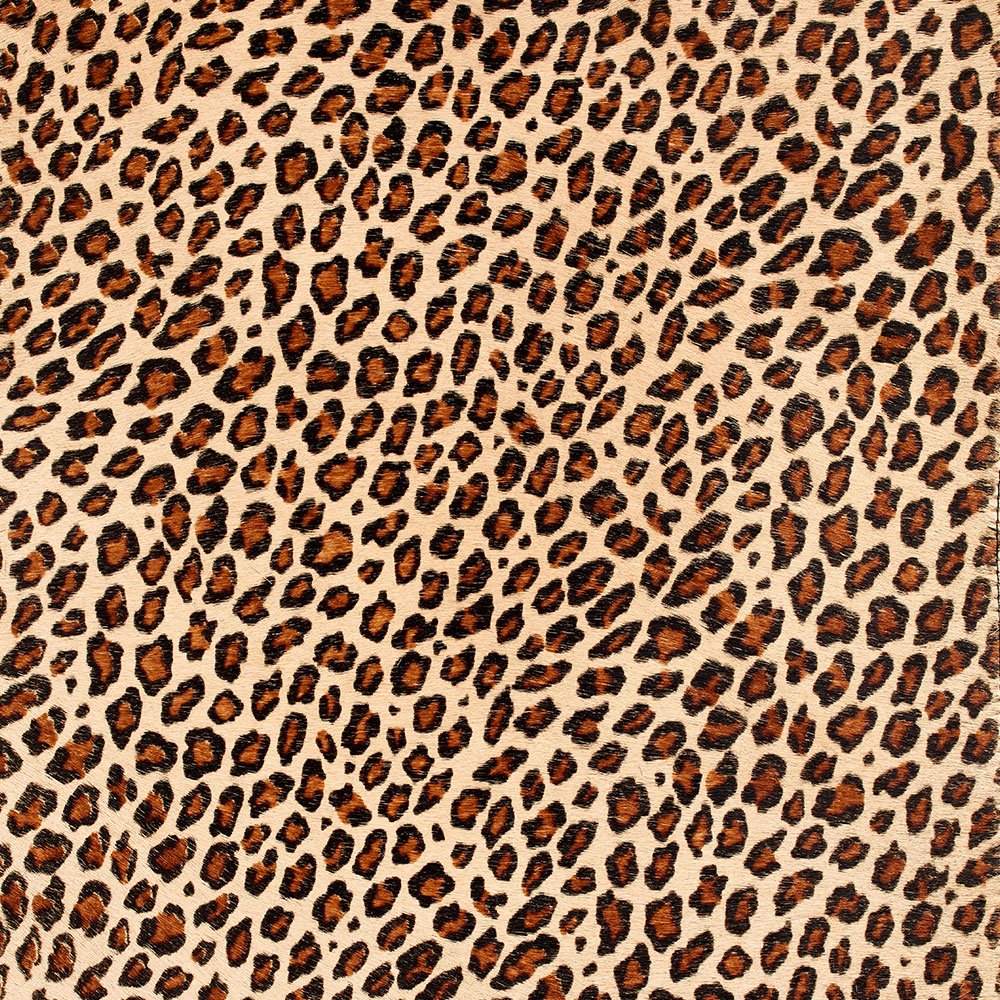 HAIR-ON CALFSKIN WITH PRINT