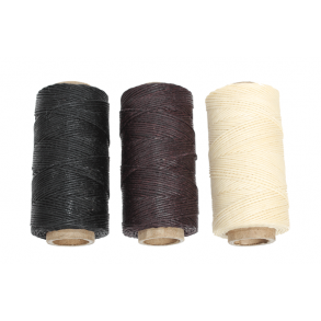 100% Natural Linen Thread 804ft Waxed Thread for Bookbinding, Leather  Sewing
