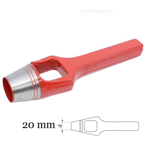 Punch round forged 20mm