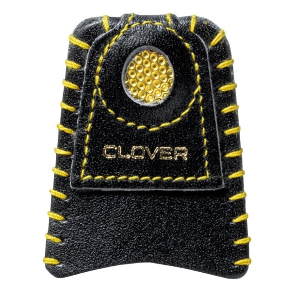 Leather Coin Thimble - Clover
