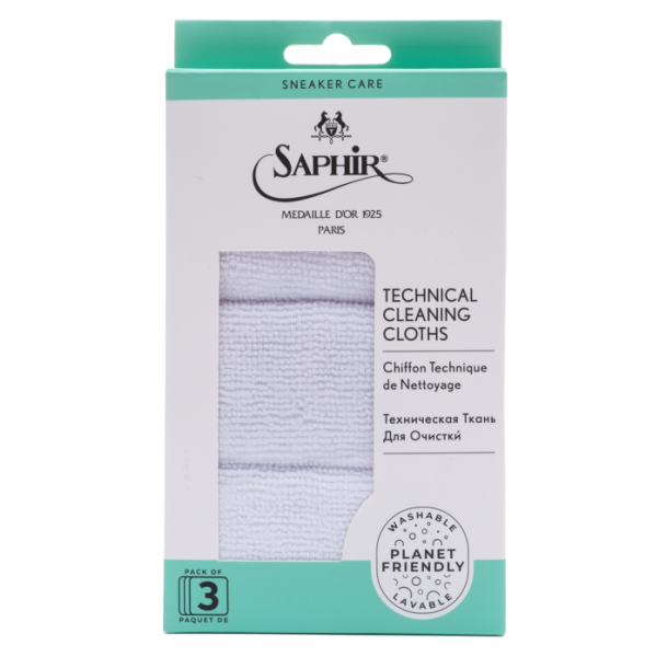 Microfiber cloths 3 pcs -Saphir Medaille d'or