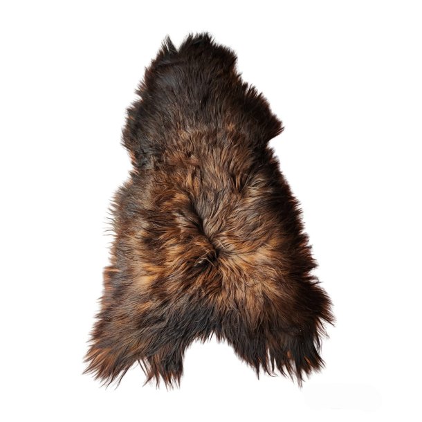 IJslands lamsleer Donker Roest 120-130cm Naturel