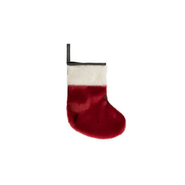 Christmas Stockings - Red &amp; Natural