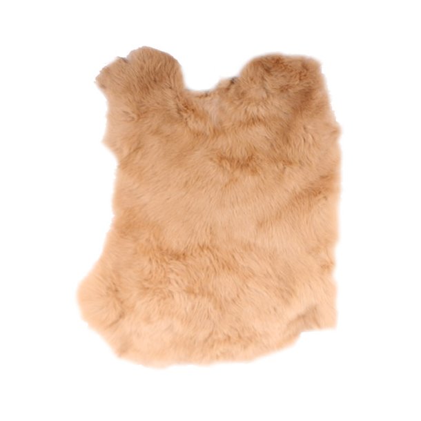 Peau de lapin Beige fonc&eacute;