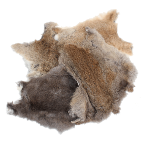 Kaninskind naturlige farver - tilbud