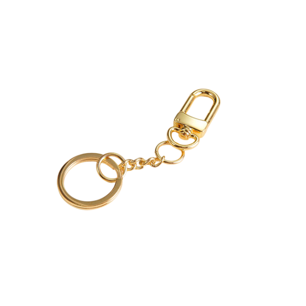 CARABINER SNAP HOOK WITH KEY RING