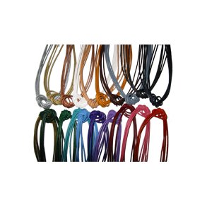 Round Lederschnur 1,5 Meter - 2mm