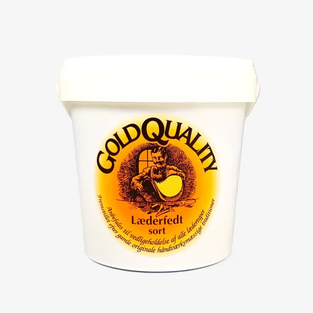 Lderfedt med bivoks - Gold quality