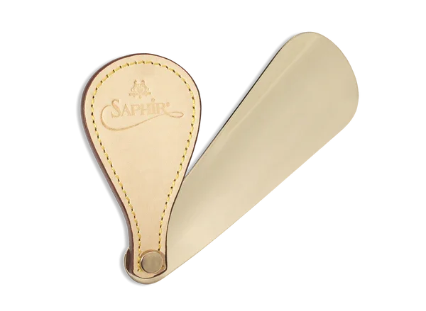 Shoe horn brass 19,5cm - Saphir medaille d'or 