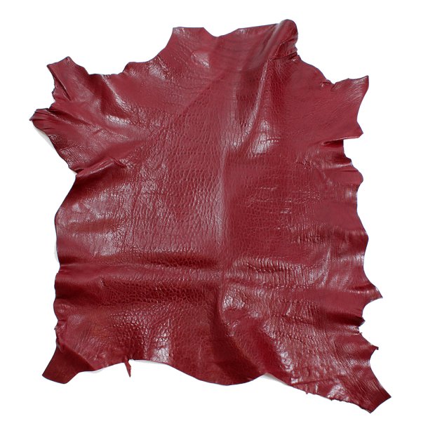 Lam nappa gekrompen 5 sqf Bordeaux 