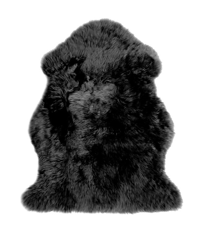 Tapis en peau de mouton 135cm de long / 60cm de large
