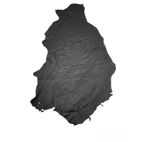 Møbelhud "Bitar" 1,0-1,3 mm Sort III Semi anilin