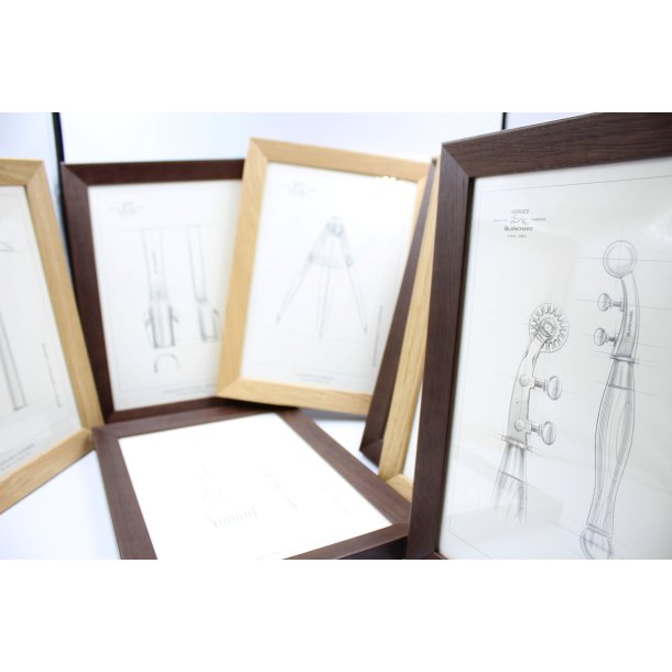 PACK OF 8 A4 POSTER - PAKKET VAN 8 A4 POSTERS - Blanchard