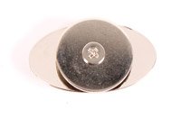 Magnetic lock oval 30x18mm