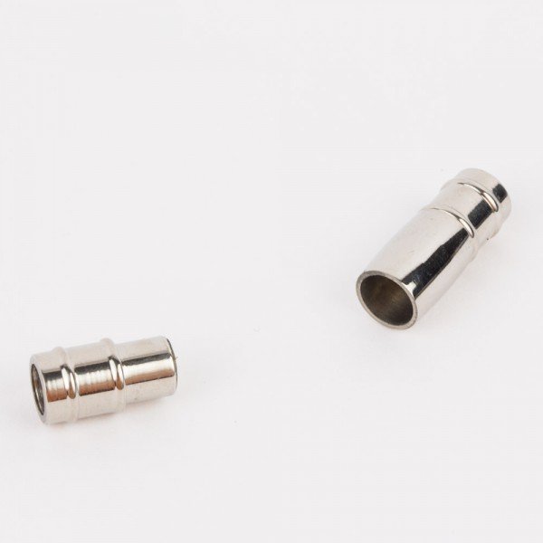 Magnetlås i i poleret stål 5mm