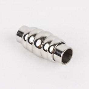 Magnetic lock in polished steel, 5mm