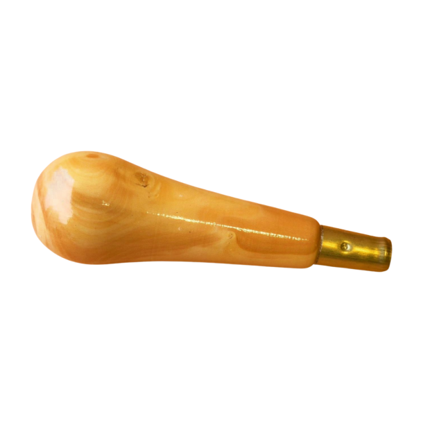Spare round handle for leather sewing awl large - birch - Reserve rond handvat voor leder naaispriem groot - berk - Blanchard