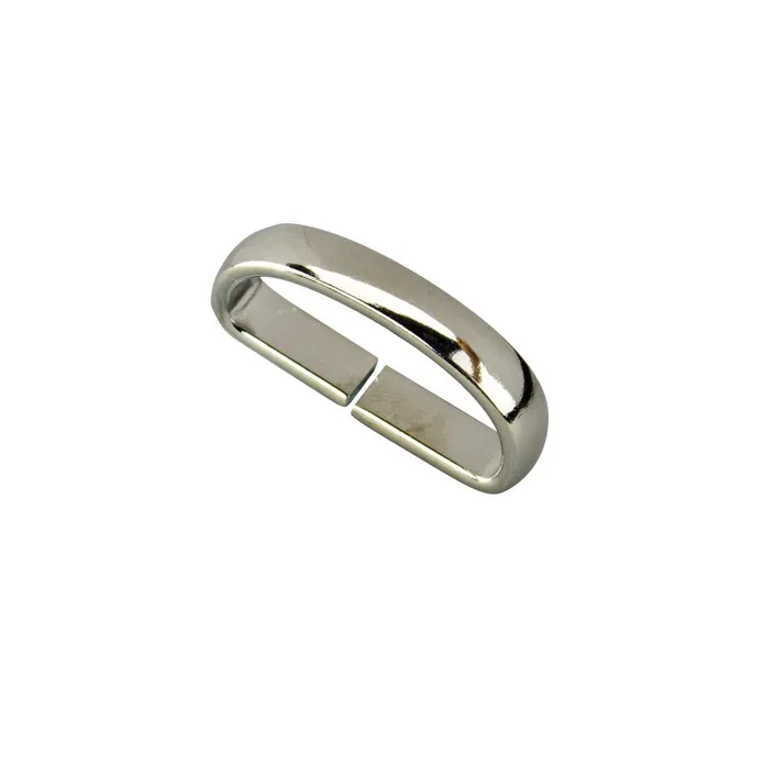 Solid Brass Strap Loop Keeper Loops