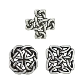 Celtic Screw Back Conchos, 30mm, AS