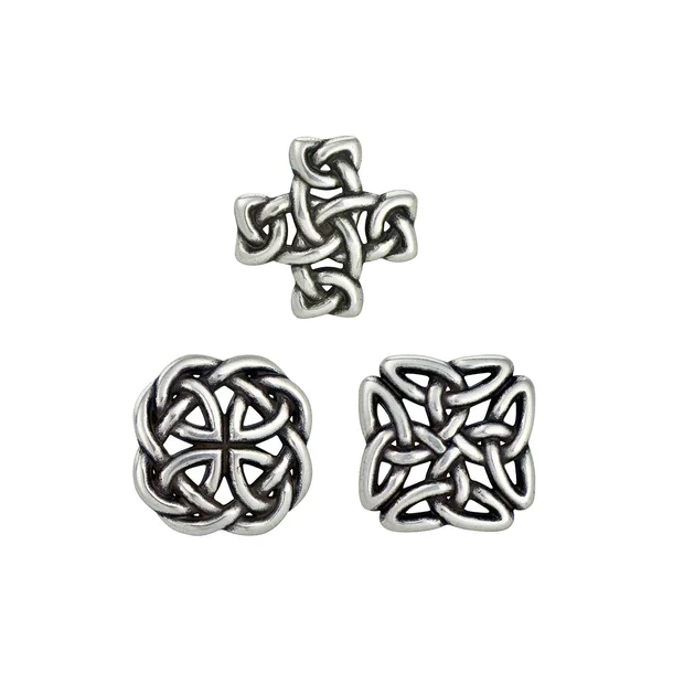 Celtic Screw Back Conchos, 30mm 