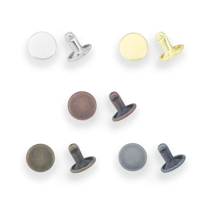 PLATTE KOMPE KLINKNAGELS, 100/PK
