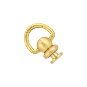 Solid Brass Swivel Loops