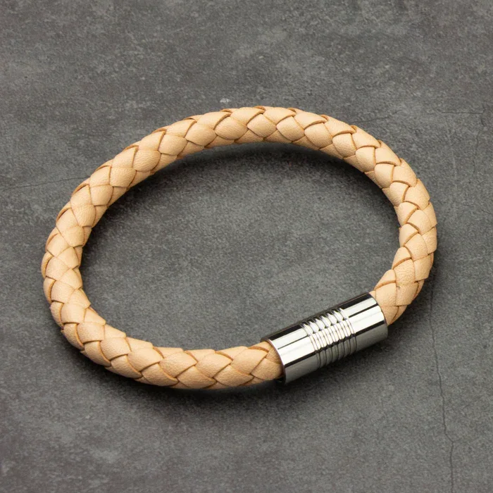 Roestvrij stalen magnetische armbandsluiting Cylinder