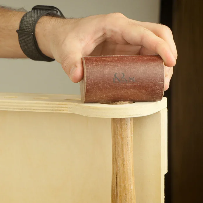 Deluxe Wooden Hand Tool Rack 35 pcs