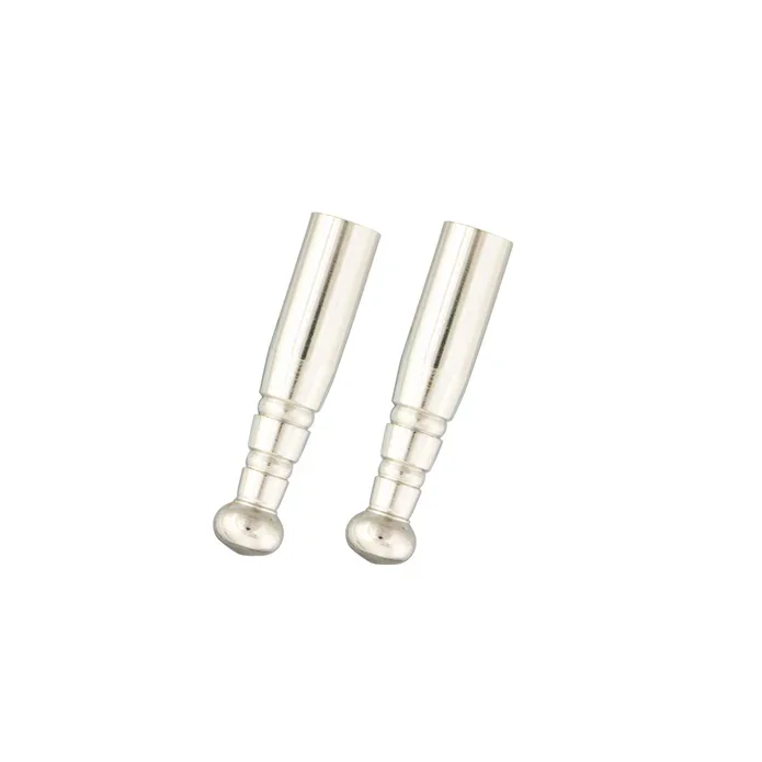Bolo Tips Nickel Plated 2 pcs -4mm/25mm