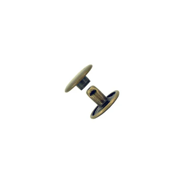 Bred  dobbelthoved nitter 100/PK Small (13x7mm)