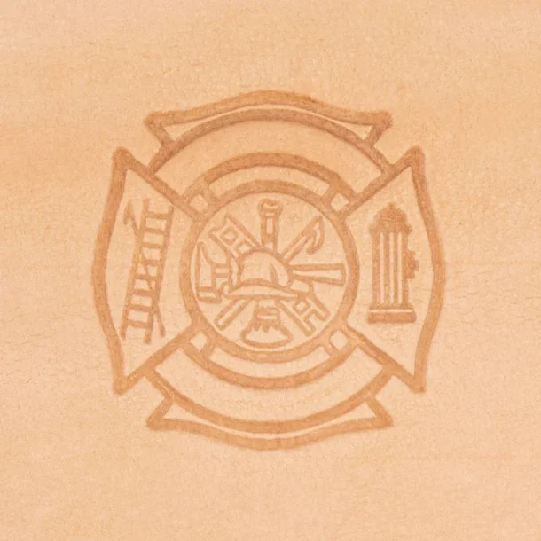 3D Punsler Fire Department Badge 2D