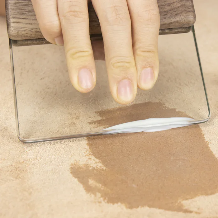 Plaque de verre, tremp