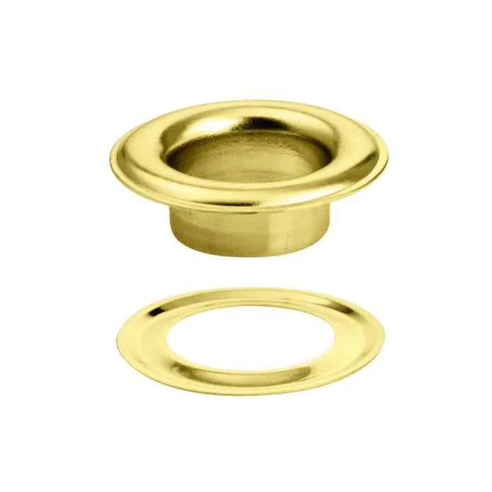 Massief messing Grommets,100/PK 13.5mm