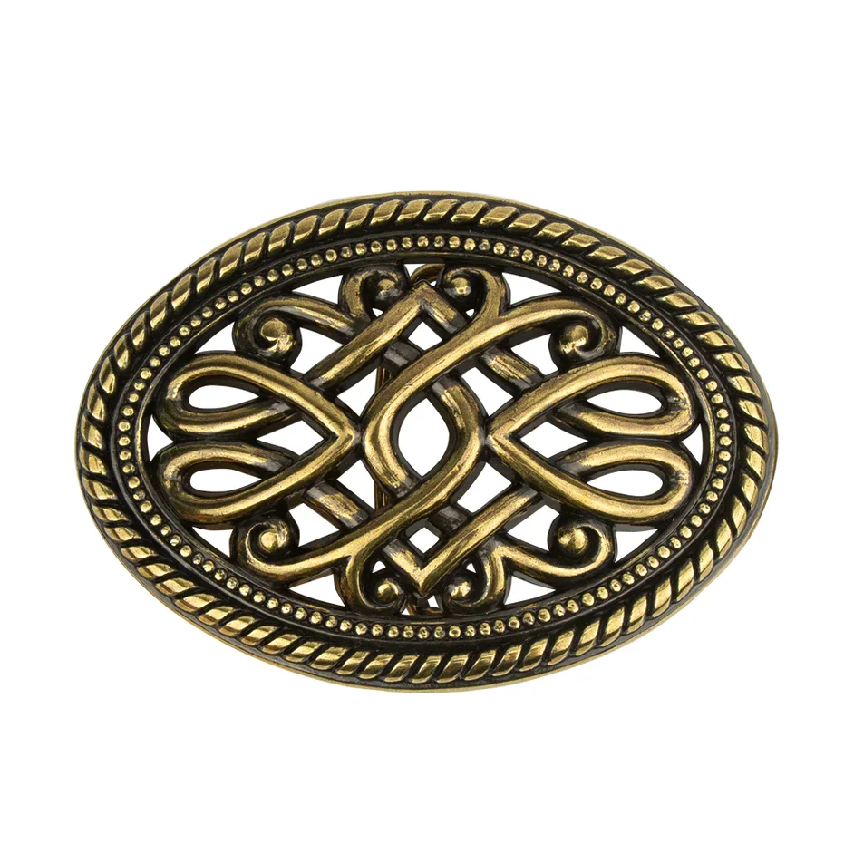 Victorian Oval Trophy Buckle 38mm 1-1/2