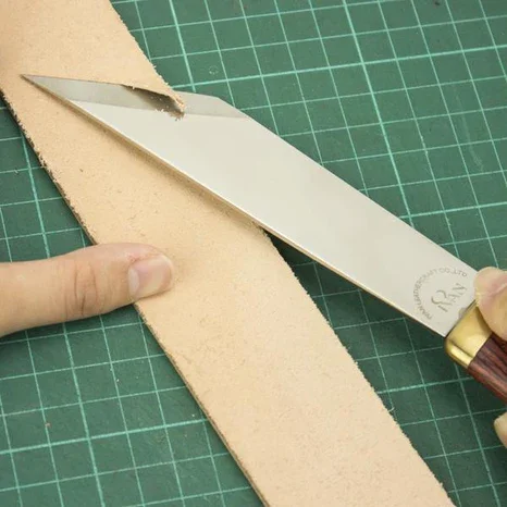 Stainless Steel English Style Skiving Knife