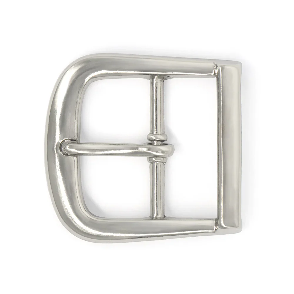 Center bar buckle  solid brass