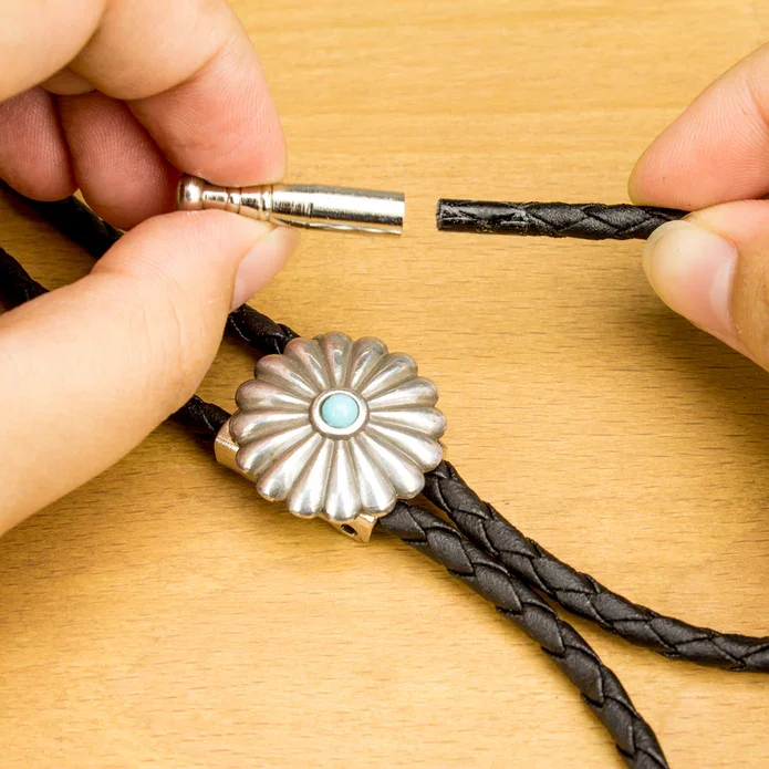 Bolo Tips Nickel Plated 2 pcs -4mm/25mm