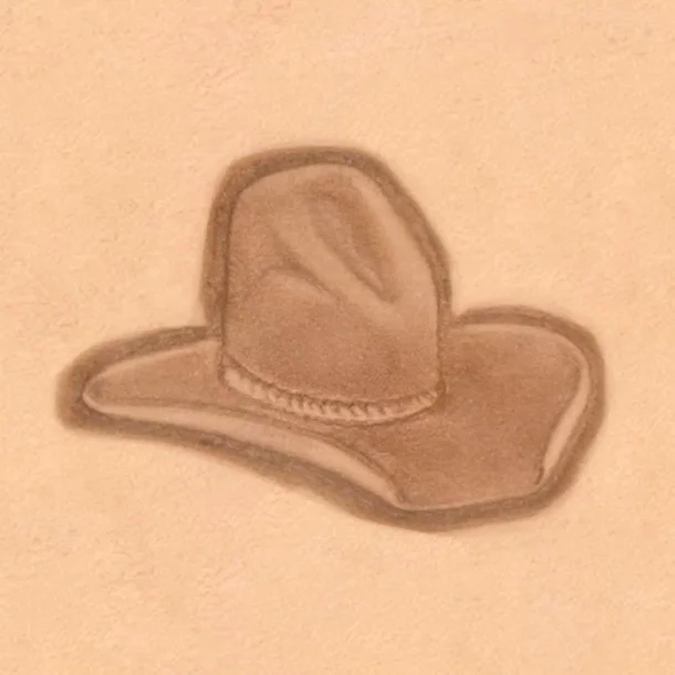 Sceaux 3D timbre 3D chapeau de cow-boy 8470